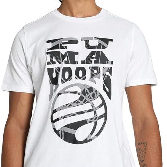 PUMA Men's The Hooper Basketball T-Shirt Size 2XL - Picture 2 of 10